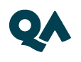 QA logo